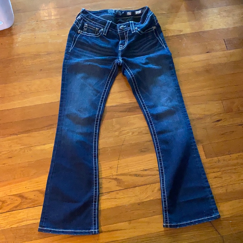 Miss me feather sz 27 Ladies Jeans